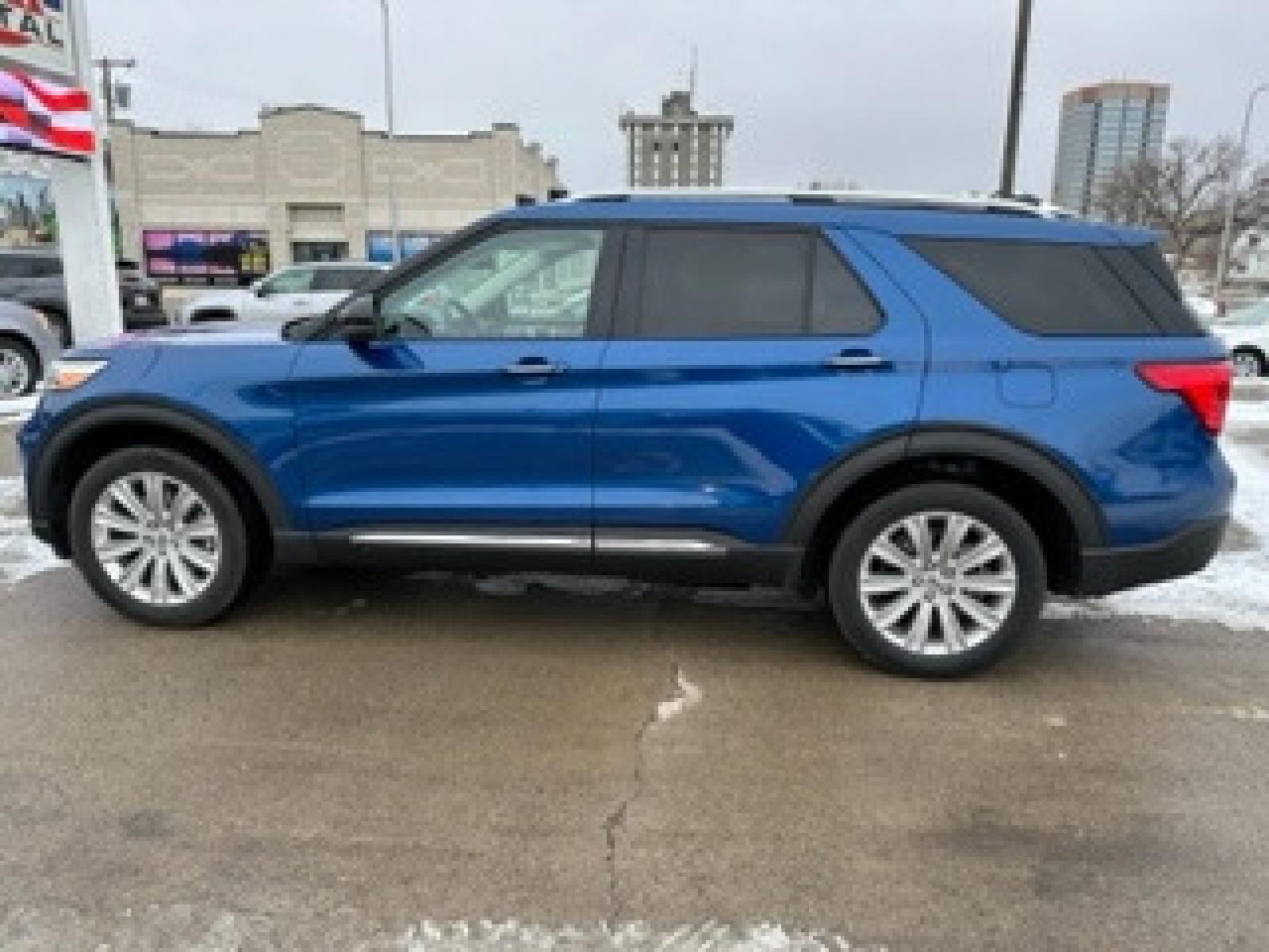 2020 BLUE Ford Explorer Hybrid Limited AWD (1FM5K8FW0LG) with an 3.3L V6 DOHC 24V HYBRID engine, 10A transmission, located at 3200 1st Avenue North, Billings, MT, 59101, (406) 245-9055, 45.779270, -108.510742 - Absolutely Gorgeous Hybrid Luxury Limited AWD SUV. Low Mileage, Power Leather Heated and Cooled Seats, Power Windows, Power Door Locks, Driver Alert System, Alloy Wheels, Roof Rack, Keyless Remote Entry, Active Cruise Control, Tilt Steering Column, 3rd Row Seating, Only 20,200 Miles and Much More! - Photo #7