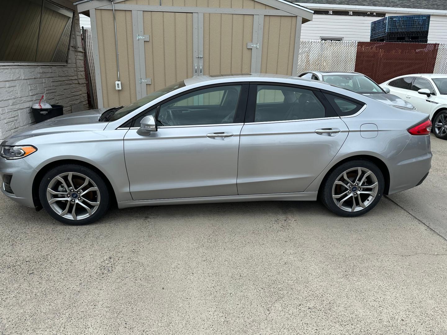 2020 SILVER /Gray Leather Ford Fusion SEL (3FA6P0CD1LR) with an 1.5L L4 DOHC 16V engine, 6A transmission, located at 3200 1st Avenue North, Billings, MT, 59101, (406) 245-9055, 45.779270, -108.510742 - This is One of Our Luxury Vehicles Available for Rent. SEL Package with Leather, Moonroof, Power Heated Seats and All the Great Options; Only 42,000 Miles. Auto Brokers of Montana/AA&A Auto Rental/Fox Car Rental Billings - Photo#1