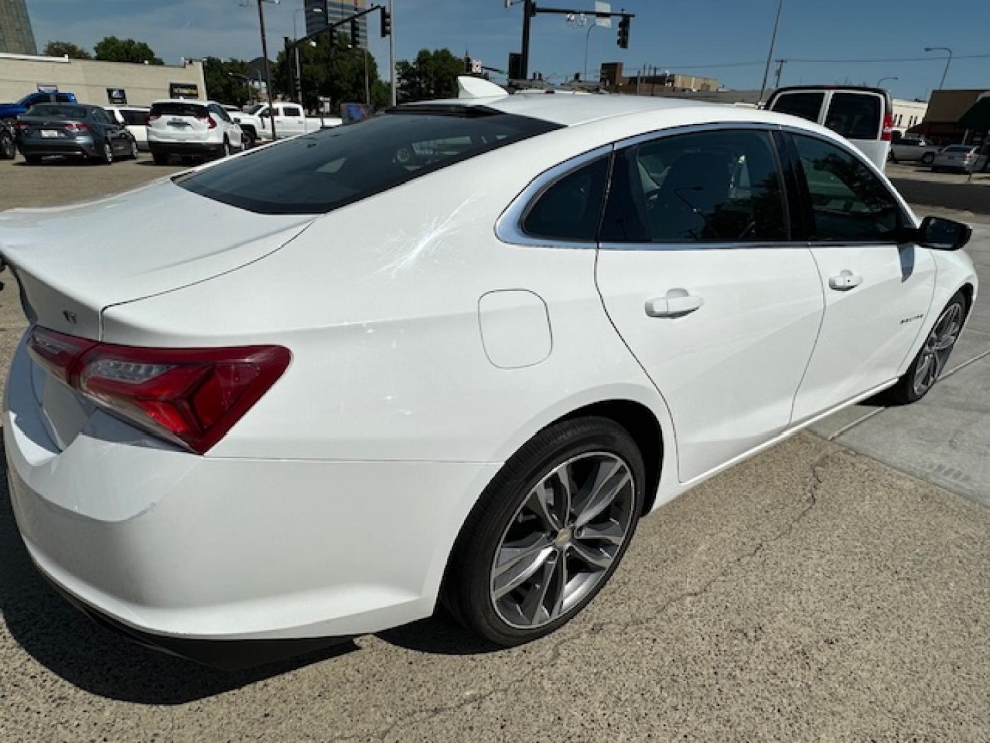 2021 White Chevrolet Malibu LT (1G1ZD5ST8MF) with an 1.5L L4 DOHC 16V engine, 6A transmission, located at 3200 1st Avenue North, Billings, MT, 59101, (406) 245-9055, 45.779270, -108.510742 - This is One of Our Full Sized Vehicles Available for Rent. Power Seat, Power Windows, Power Door Locks, Cruise Control, Tilt Steering Column, Air Conditioning, Less Than 40,000 Miles and a Great Price! CarFax Dealer Auto Brokers of Montana/AA&A Auto Rental/Fox Car Rental Billings - Photo#4