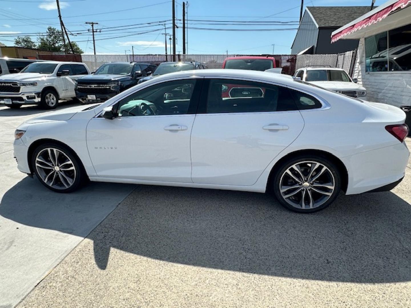 2021 White Chevrolet Malibu LT (1G1ZD5ST8MF) with an 1.5L L4 DOHC 16V engine, 6A transmission, located at 3200 1st Avenue North, Billings, MT, 59101, (406) 245-9055, 45.779270, -108.510742 - This is One of Our Full Sized Vehicles Available for Rent. Power Seat, Power Windows, Power Door Locks, Cruise Control, Tilt Steering Column, Air Conditioning, Less Than 40,000 Miles and a Great Price! CarFax Dealer Auto Brokers of Montana/AA&A Auto Rental/Fox Car Rental Billings - Photo#7