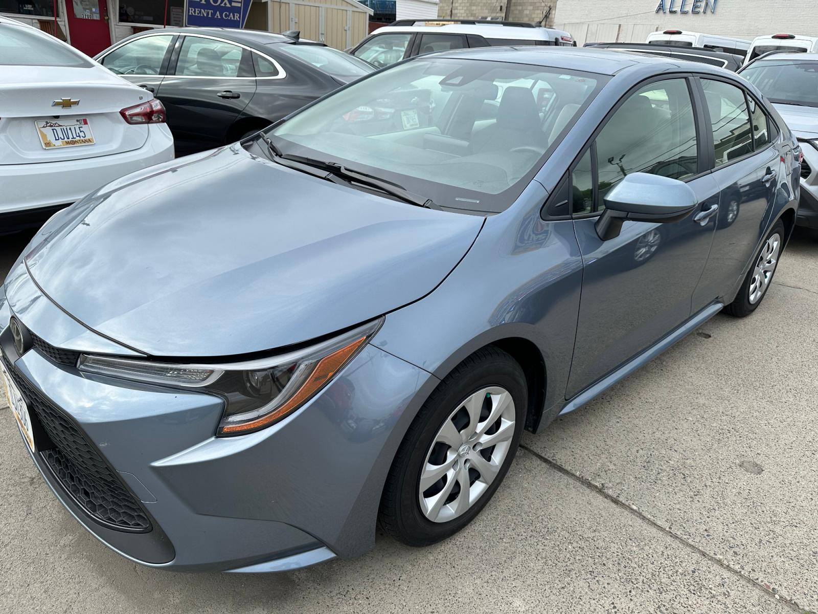 2022 BLUE Toyota Corolla LE (JTDEPMAE4N3) with an 1.8L L4 DOHC 16V engine, CVT transmission, located at 3200 1st Avenue North, Billings, MT, 59101, (406) 245-9055, 45.779270, -108.510742 - This is One of Our Midsize Vehicles Available for Rent. Power Windows, Power Door Locks, Remote Entry, Tilt Steering, Cruise Control, Air Conditioning, and Low Mileage. Auto Brokers of Montana/AA&A Auto Rental/Fox Car Rental Billings - Photo #0