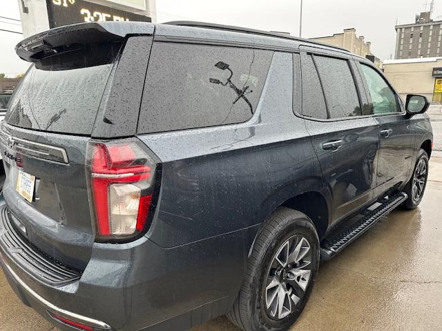 2021 Metallic Teal Chevrolet Tahoe Z71 (1GNSKPKD1MR) with an 5.3L V8 OHV 16V engine, 10A transmission, located at 3200 1st Avenue North, Billings, MT, 59101, (406) 245-9055, 45.779270, -108.510742 - Luxury Premium SUV Available for Rent or Purchase. Leather Quad Seating, Power Heated Seats, Tow Package, Running Boards and a Whole Lot More! CarFax Dealer Auto Brokers of Montana/AA&A Auto Rental/Fox Car Rental Billings - Photo#2