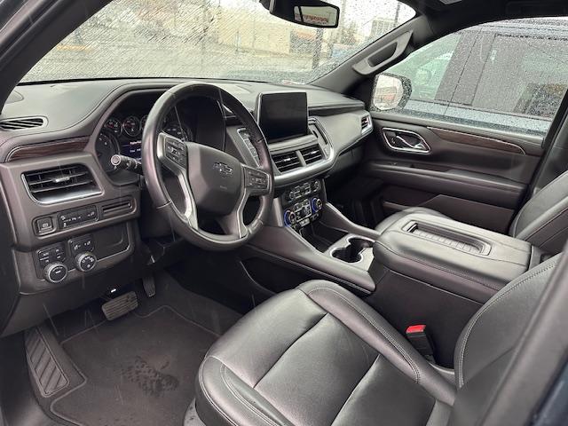 2021 Metallic Teal Chevrolet Tahoe Z71 (1GNSKPKD1MR) with an 5.3L V8 OHV 16V engine, 10A transmission, located at 3200 1st Avenue North, Billings, MT, 59101, (406) 245-9055, 45.779270, -108.510742 - Luxury Premium SUV Available for Rent or Purchase. Leather Quad Seating, Power Heated Seats, Tow Package, Running Boards and a Whole Lot More! CarFax Dealer Auto Brokers of Montana/AA&A Auto Rental/Fox Car Rental Billings - Photo#5