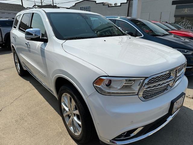 2020 White /Charcoal Leather Dodge Durango Citadel AWD (1C4RDJEG9LC) with an 3.6L V6 DOHC 24V engine, 8A transmission, located at 3200 1st Avenue North, Billings, MT, 59101, (406) 245-9055, 45.779270, -108.510742 - Luxury Premium SUV Available for Rent. Leather Quad Seating, Power Moonroof, Power Heated & Cooled Seats, Heated Steering Wheel, Tow Package, Running Boards and All the Whistles and Bells and Only 51,000 Miles! CarFax Dealer. Auto Brokers of Montana/AA&A Auto Rental/Fox Car Rental Billings - Photo#1