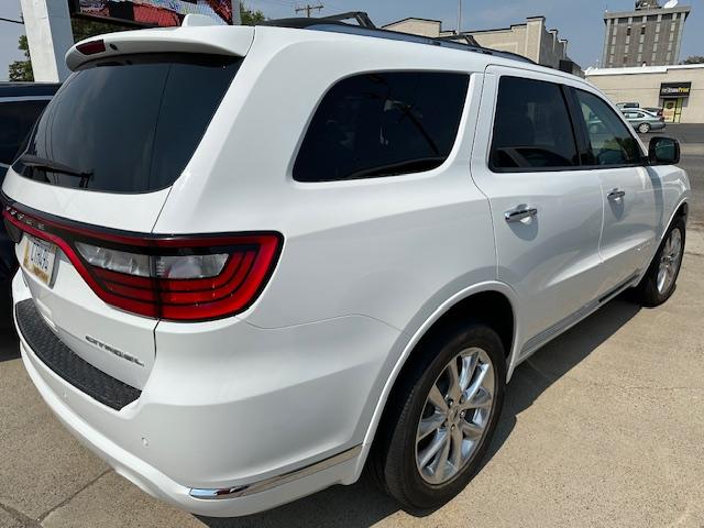 2020 White /Charcoal Leather Dodge Durango Citadel AWD (1C4RDJEG9LC) with an 3.6L V6 DOHC 24V engine, 8A transmission, located at 3200 1st Avenue North, Billings, MT, 59101, (406) 245-9055, 45.779270, -108.510742 - Luxury Premium SUV Available for Rent. Leather Quad Seating, Power Moonroof, Power Heated & Cooled Seats, Heated Steering Wheel, Tow Package, Running Boards and All the Whistles and Bells and Only 51,000 Miles! CarFax Dealer. Auto Brokers of Montana/AA&A Auto Rental/Fox Car Rental Billings - Photo#4