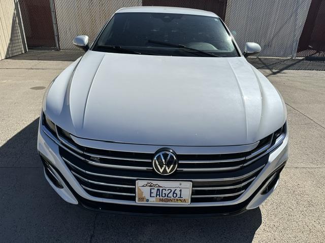 2023 White /Charcoal Leather Volkswagen Arteon SE R-Line (WVWSR7AN6PE) with an 2.0L L4 16V DOHC engine, 8A transmission, located at 3200 1st Avenue North, Billings, MT, 59101, (406) 245-9055, 45.779270, -108.510742 - Twin-Turbo Luxury Premium Sedan Available for Purchase or Rent. Leather Interior, Power Moonroof, Power Heated & Cooled Seats With All the Whistles and Bells. CarFax Dealer. Auto Brokers of Montana/AA&A Auto Rental/Fox Car Rental Billings- Photo#1