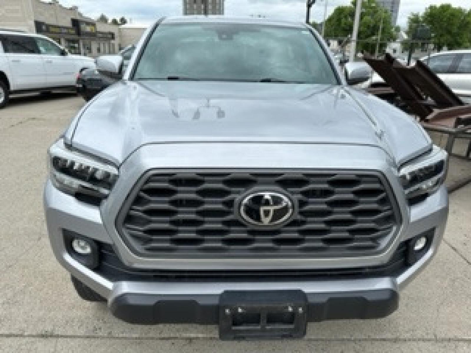 2020 SILVER Toyota Tacoma SR5 Double Cab Long Bed V6 6AT 4WD (3TMCZ5AN2LM) with an 3.5L V6 DOHC 24V engine, 6A transmission, located at 3200 1st Avenue North, Billings, MT, 59101, (406) 245-9055, 45.779270, -108.510742 - Super Sharp and Very Hard to Find! Low Mileage Tacoma 4 Door Long Box with TRD Package, Power Seat, Power Windows, Power Door Locks, Tow Package, Bed Liner and Only 15,300 Miles! Auto Brokers of Montana/AA&A Auto Rental/Fox Car Rental Billings - Photo #1