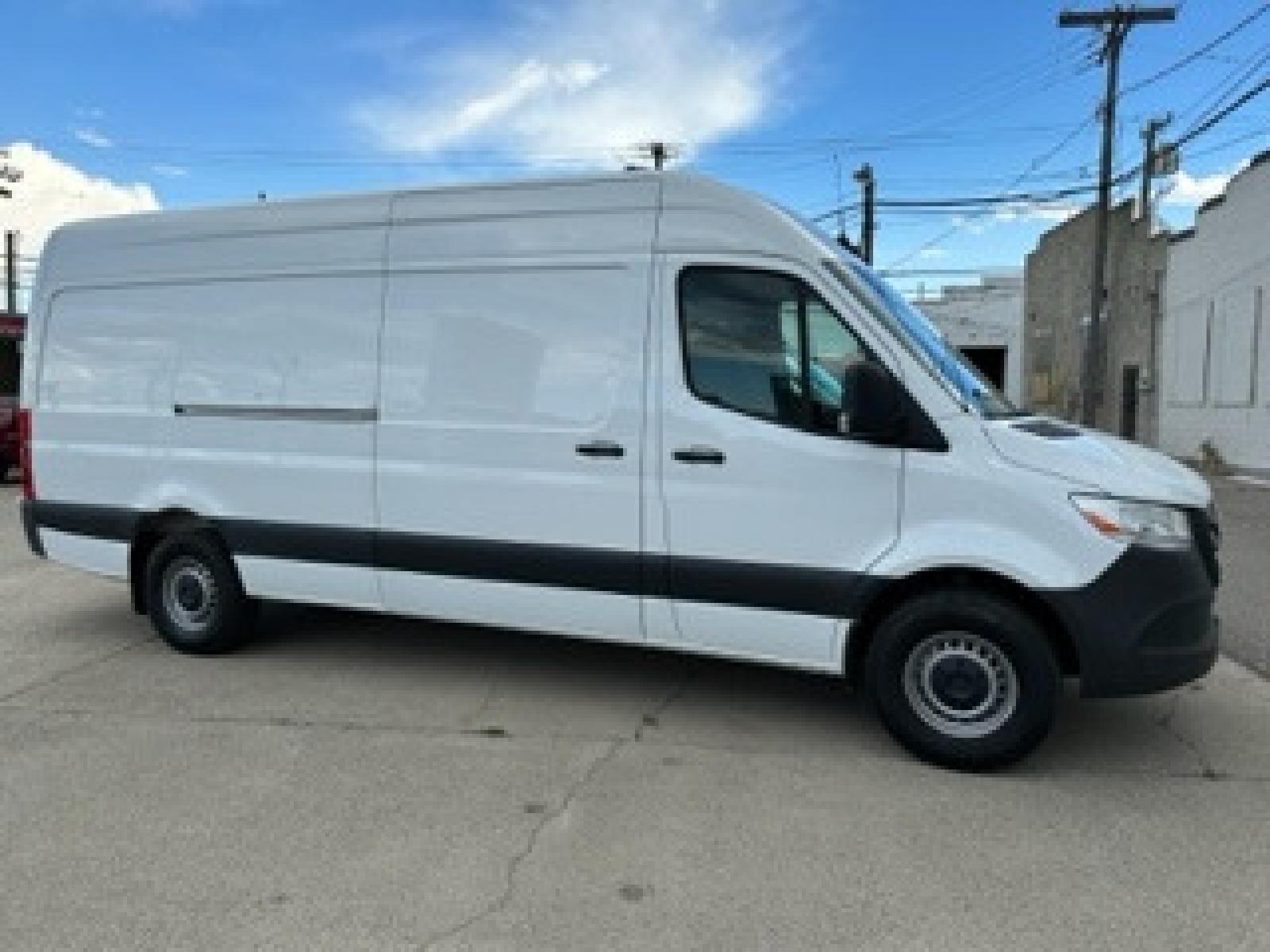 2022 White Mercedes-Benz Sprinter 2500 170-in. WB (W1Y40CHY6NT) with an 2.0L L4 engine, 7A transmission, located at 3200 1st Avenue North, Billings, MT, 59101, (406) 245-9055, 45.779270, -108.510742 - Super Hard to Find Sprinter Van with Only 10,500 Miles! Extended 170" Wheel Base, High Roof, Power Windows, Power Door Locks, Air Conditioning and Much More! CarFax Dealer. Auto Brokers of Montana/AA&A Auto Rental/Fox Car Rental Billings - Photo #3