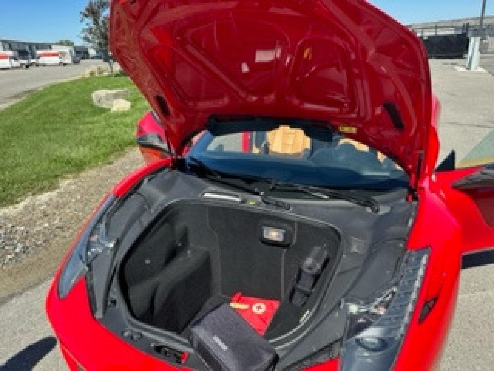 2014 Red /Buckskin Leather Ferrari 458 Spider (ZFF68NHA7E0) with an 4.5L V8 DOHC 32V engine, 7-Speed Automatic transmission, located at 3200 1st Avenue North, Billings, MT, 59101, (406) 245-9055, 45.779270, -108.510742 - Very Rare and Low Mileage Ferrari Hard Top Convertible. All the Ferrari Options, 7 Speed Automatic Transmission and less than 12,000 Miles. Shown by Appointment Only! Auto Brokers of Montana/AA&A Auto Rental/Fox Car Rental Billings - Photo #8