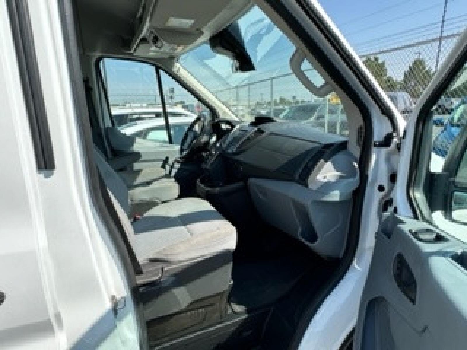 2016 White /Gray Ford Transit 350 Wagon Med. Roof XL w/Sliding Pass. 148-in. WB (1FBAX2CG1GK) with an 3.5L V6 DOHC 24V engine, 6A transmission, located at 3200 1st Avenue North, Billings, MT, 59101, (406) 245-9055, 45.779270, -108.510742 - FRESH OFF-LEASED AND WELL MAINTAINED! 15 Passenger with Tow Package, Power Windows, Power Door Locks, Passenger Side Running Board, Tilt Steering, Rear A/C and Heat and Much More. CarFax Dealer Auto Brokers of Montana/AA&A Auto Rental/Fox Car Rental in Billings - Photo #9