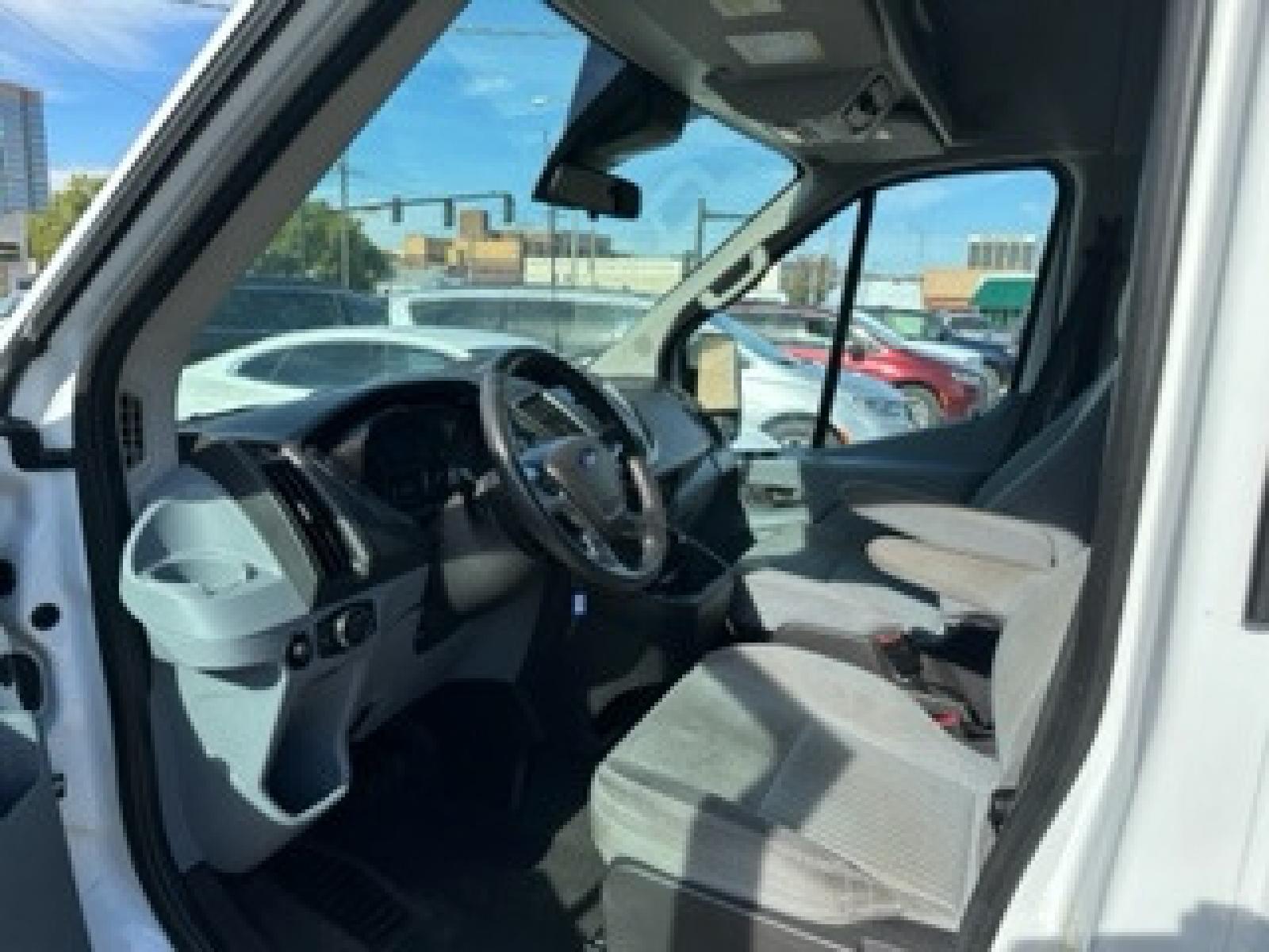 2015 Ford Transit 350 Wagon Mid Roof XLT 60/40 Pass. 148-in. WB (1FBAX2CG5FK) with an 3.5L V6 DOHC 24V engine, 6-Speed Automatic transmission, located at 3200 1st Avenue North, Billings, MT, 59101, (406) 245-9055, 45.779270, -108.510742 - FRESH OFF-LEASED AND WELL MAINTAINED! 15 Passenger with Tow Package, Power Windows, Power Door Locks, Passenger Side Running Board, Tilt Steering, Rear A/C and Heat and Much More. CarFax Dealer Auto Brokers of Montana/AA&A Auto Rental/Fox Car Rental in Billings - Photo #9