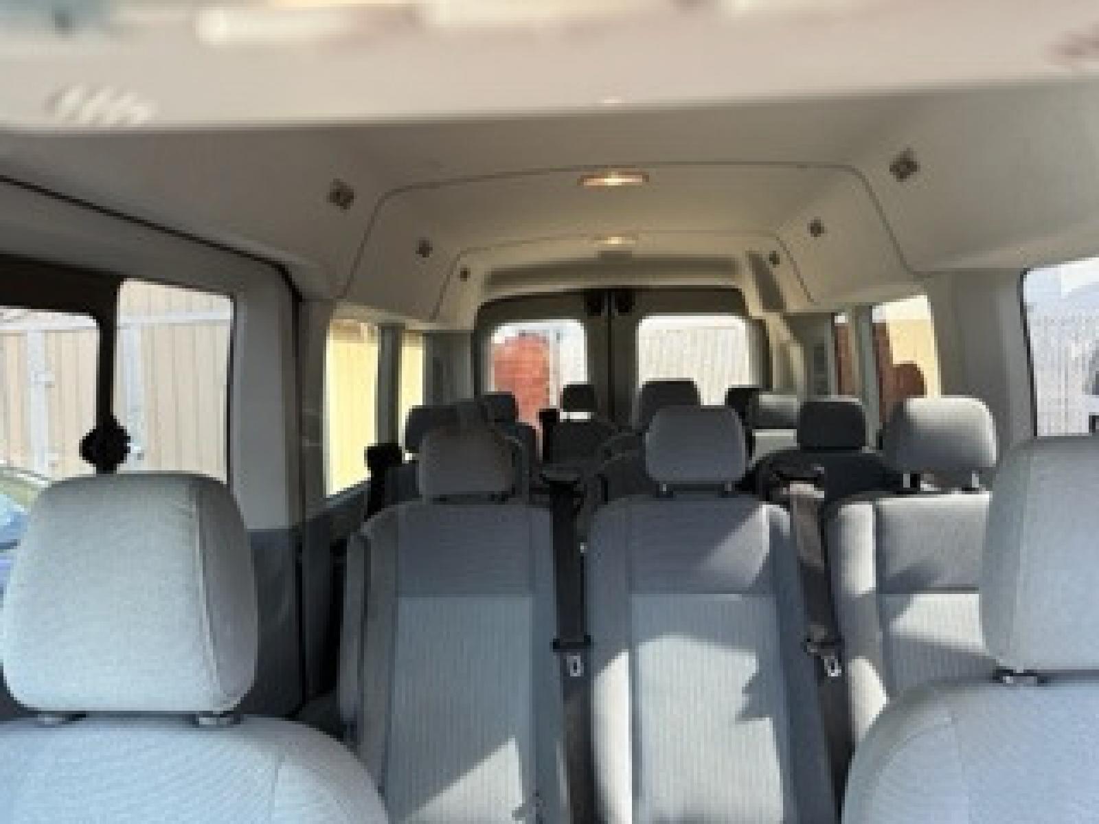 2015 Ford Transit 350 Wagon Mid Roof XLT 60/40 Pass. 148-in. WB (1FBAX2CG5FK) with an 3.5L V6 DOHC 24V engine, 6-Speed Automatic transmission, located at 3200 1st Avenue North, Billings, MT, 59101, (406) 245-9055, 45.779270, -108.510742 - FRESH OFF-LEASED AND WELL MAINTAINED! 15 Passenger with Tow Package, Power Windows, Power Door Locks, Passenger Side Running Board, Tilt Steering, Rear A/C and Heat and Much More. CarFax Dealer Auto Brokers of Montana/AA&A Auto Rental/Fox Car Rental in Billings - Photo #10