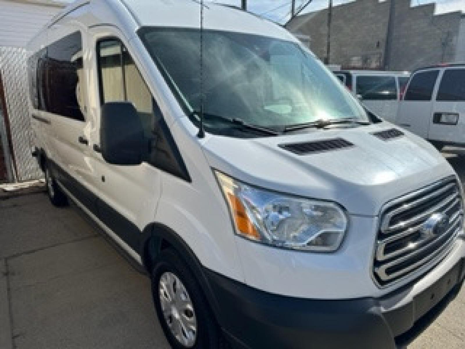 2015 Ford Transit 350 Wagon Mid Roof XLT 60/40 Pass. 148-in. WB (1FBAX2CG5FK) with an 3.5L V6 DOHC 24V engine, 6-Speed Automatic transmission, located at 3200 1st Avenue North, Billings, MT, 59101, (406) 245-9055, 45.779270, -108.510742 - FRESH OFF-LEASED AND WELL MAINTAINED! 15 Passenger with Tow Package, Power Windows, Power Door Locks, Passenger Side Running Board, Tilt Steering, Rear A/C and Heat and Much More. CarFax Dealer Auto Brokers of Montana/AA&A Auto Rental/Fox Car Rental in Billings - Photo #2