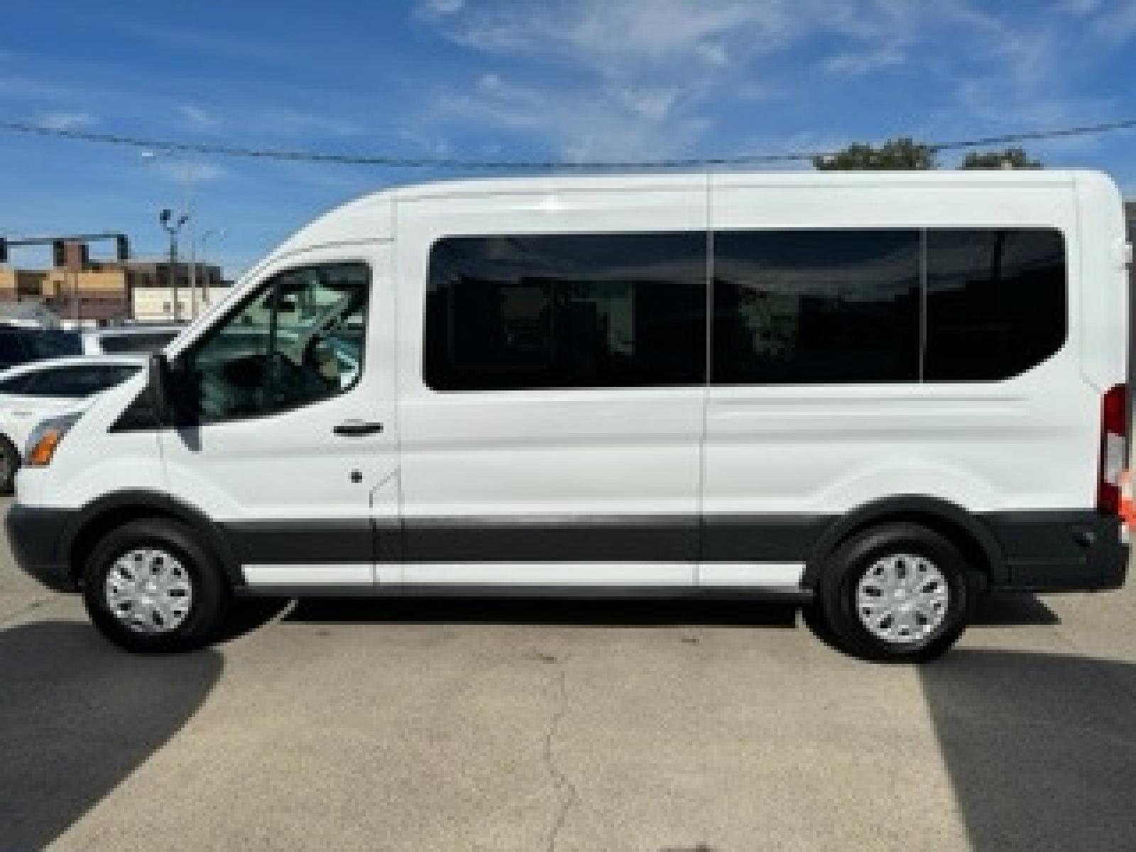 2015 Ford Transit 350 Wagon Mid Roof XLT 60/40 Pass. 148-in. WB (1FBAX2CG5FK) with an 3.5L V6 DOHC 24V engine, 6-Speed Automatic transmission, located at 3200 1st Avenue North, Billings, MT, 59101, (406) 245-9055, 45.779270, -108.510742 - FRESH OFF-LEASED AND WELL MAINTAINED! 15 Passenger with Tow Package, Power Windows, Power Door Locks, Passenger Side Running Board, Tilt Steering, Rear A/C and Heat and Much More. CarFax Dealer Auto Brokers of Montana/AA&A Auto Rental/Fox Car Rental in Billings - Photo #8