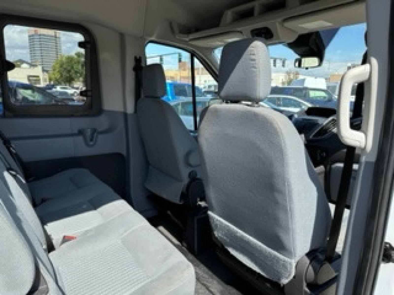 2015 White /GRAY Ford Transit 350 Wagon MID Roof XLT 60/40 Pass. 148-in. WB (1FBAX2CG3FK) with an 3.5L V6 DOHC 24V engine, 6-Speed Automatic transmission, located at 3200 1st Avenue North, Billings, MT, 59101, (406) 245-9055, 45.779270, -108.510742 - 15 Passenger, Medium Roof Ford Van. Power Windows, Power Door Locks, Tilt Steering Column, Cruise Control, Rear Air and Heat Controls, Towing and Much More! Only 75,000 Miles, CarFax Dealer. Auto Brokers of Montana/AA&A Auto Rental/Fox Car Rental Billings - Photo #12