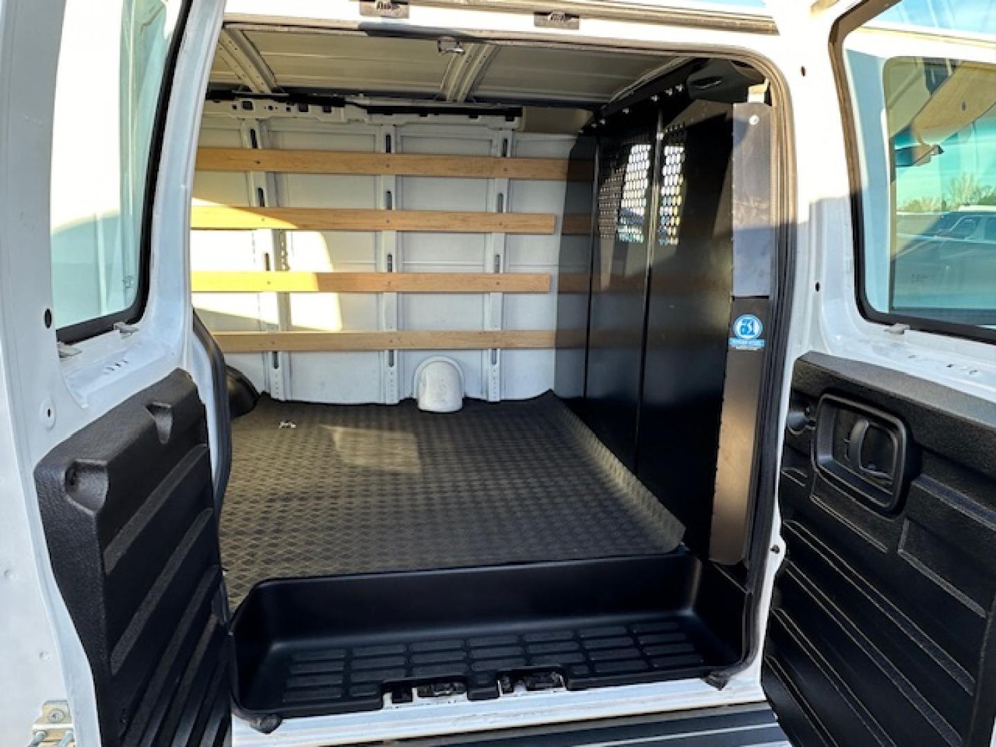 2022 White /Gray GMC Savana G2500 Cargo (1GTW7AFP6N1) with an 4.3L V6 engine, 6A transmission, located at 3200 1st Avenue North, Billings, MT, 59101, (406) 245-9055, 45.779270, -108.510742 - One Owner, Off-Lease 3/4 Ton Cargo Van. Bulk Head, Running Boards, Tilt Steering, Power Windows, Air Conditioning, Rear Cargo Floor Mat, 4.3 V6, and Only 30,000 Miles! CarFax Dealer Auto Brokers of Montana/AA&A Auto Rental/Fox CAr Rental Billings - Photo#10