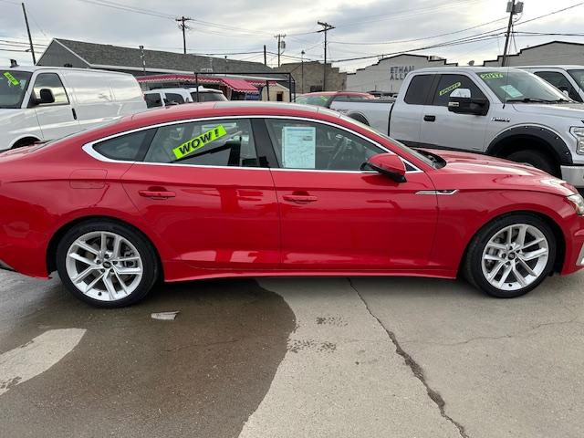 2024 Red /Black Leather Audi A5 Premium S line 45 TFSII quattro (WAUFACF54RA) with an 2.0L L4 DOHC 16V TURBO engine, 7A transmission, located at 3200 1st Avenue North, Billings, MT, 59101, (406) 245-9055, 45.779270, -108.510742 - Superb Transportation and Very Hard to Find! Audi 5 Hybrid, Premium Package, Panorama Roof, Quattro All Wheel Drive, Dual Power Seats, Lane Departure Warning, Large Backup Camera Screen, Power Windows, Power Door Locks, Premium Wheels, and Only 7,200 Miles! CarFax Dealer. Auto Brokers of Montana/ - Photo#3