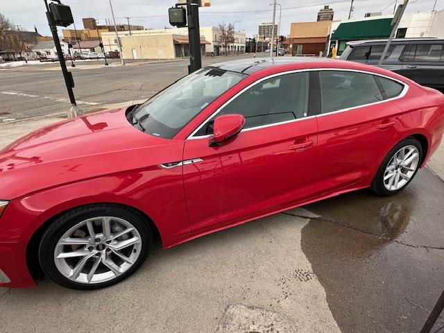 2024 Red /Black Leather Audi A5 Premium S line 45 TFSII quattro (WAUFACF54RA) with an 2.0L L4 DOHC 16V TURBO engine, 7A transmission, located at 3200 1st Avenue North, Billings, MT, 59101, (406) 245-9055, 45.779270, -108.510742 - Superb Transportation and Very Hard to Find! Audi 5 Hybrid, Premium Package, Panorama Roof, Quattro All Wheel Drive, Dual Power Seats, Lane Departure Warning, Large Backup Camera Screen, Power Windows, Power Door Locks, Premium Wheels, and Only 7,200 Miles! CarFax Dealer. Auto Brokers of Montana/ - Photo#7