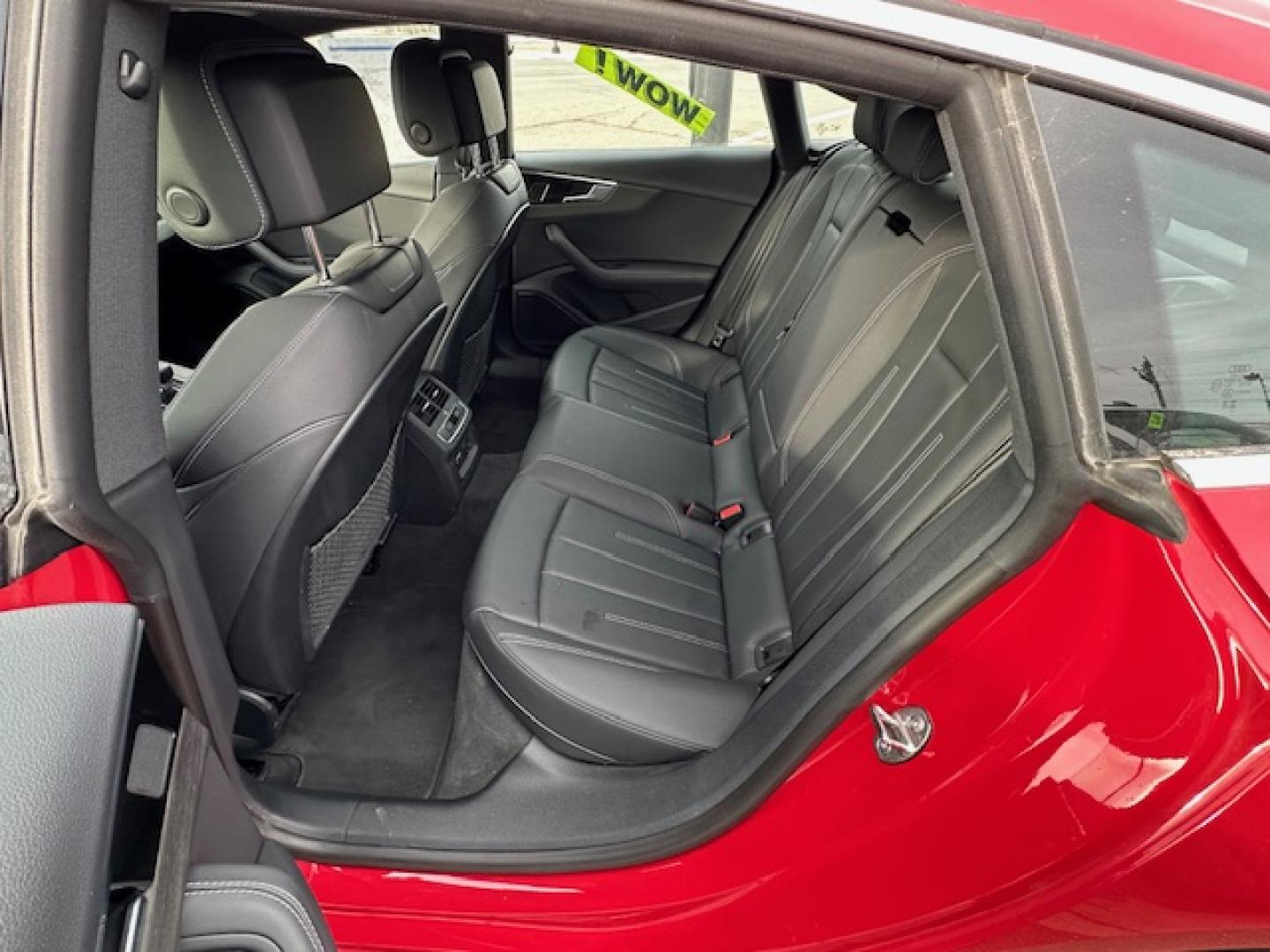 2024 Red /Black Leather Audi A5 Premium S line 45 TFSII quattro (WAUFACF54RA) with an 2.0L L4 DOHC 16V TURBO engine, 7A transmission, located at 3200 1st Avenue North, Billings, MT, 59101, (406) 245-9055, 45.779270, -108.510742 - Superb Transportation and Very Hard to Find! Audi 5 Hybrid, Premium Package, Panorama Roof, Quattro All Wheel Drive, Dual Power Seats, Lane Departure Warning, Large Backup Camera Screen, Power Windows, Power Door Locks, Premium Wheels, and Only 4,800 Miles! CarFax Dealer. Auto Brokers of Montana/ - Photo#11