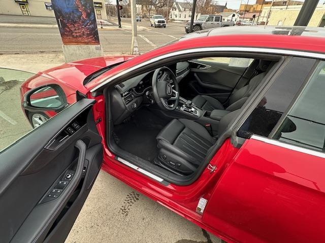 2024 Red /Black Leather Audi A5 Premium S line 45 TFSII quattro (WAUFACF54RA) with an 2.0L L4 DOHC 16V TURBO engine, 7A transmission, located at 3200 1st Avenue North, Billings, MT, 59101, (406) 245-9055, 45.779270, -108.510742 - Superb Transportation and Very Hard to Find! Audi 5 Hybrid, Premium Package, Panorama Roof, Quattro All Wheel Drive, Dual Power Seats, Lane Departure Warning, Large Backup Camera Screen, Power Windows, Power Door Locks, Premium Wheels, and Only 7,200 Miles! CarFax Dealer. Auto Brokers of Montana/ - Photo#9