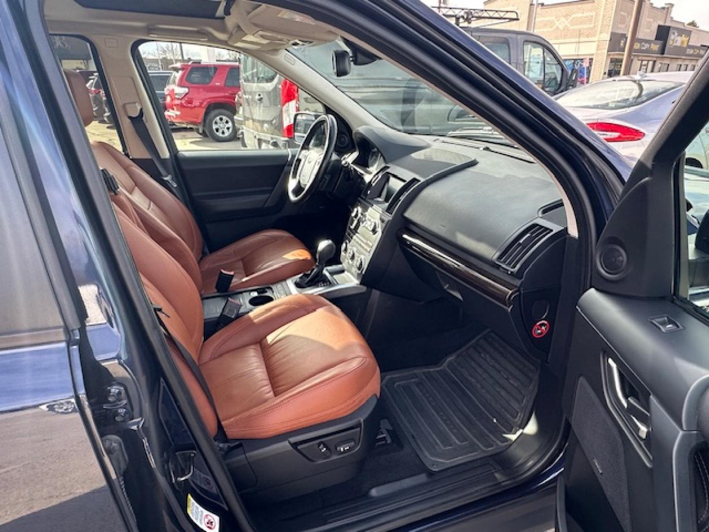 2015 BLUE /Buckskin Leather Land Rover LR2 HSE Luxury (SALFT2BG3FH) with an 2.0L L4 DOHC 16V engine, 6A transmission, located at 3200 1st Avenue North, Billings, MT, 59101, (406) 245-9055, 45.779270, -108.510742 - Super Sharp Local Trade-In! Panorama Roof, Power Windows, Power Door Locks, Tilt Steering, Cruise Control, Luxury Package, 4 Wheel Drive, Never Smoked In (leather still smells new), Roof Rack and Much More! CarFax Dealer. Auto Brokers of Montana/AA&A Auto Rental. Fox Car Rental Billings - Photo#13