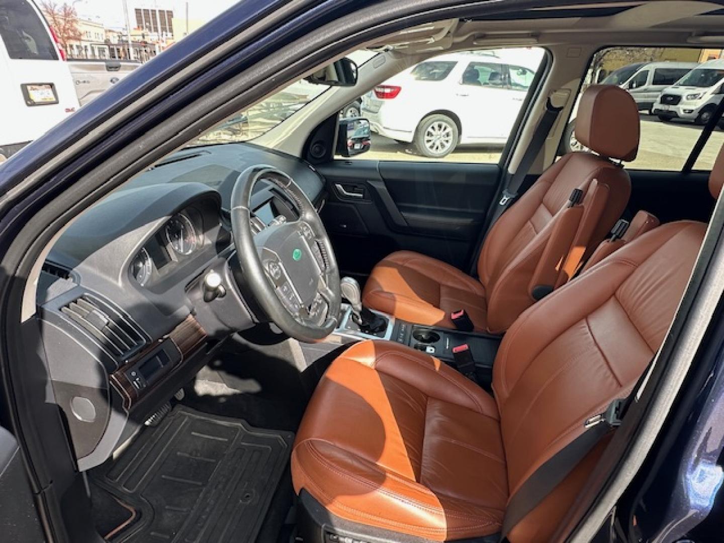 2015 BLUE /Buckskin Leather Land Rover LR2 HSE Luxury (SALFT2BG3FH) with an 2.0L L4 DOHC 16V engine, 6A transmission, located at 3200 1st Avenue North, Billings, MT, 59101, (406) 245-9055, 45.779270, -108.510742 - Super Sharp Local Trade-In! Panorama Roof, Power Windows, Power Door Locks, Tilt Steering, Cruise Control, Luxury Package, 4 Wheel Drive, Never Smoked In (leather still smells new), Roof Rack and Much More! CarFax Dealer. Auto Brokers of Montana/AA&A Auto Rental. Fox Car Rental Billings - Photo#14
