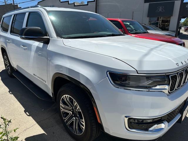 2023 White /Charcoal Leather Jeep Wagoneer L L , Automatic transmission, located at 3200 1st Avenue North, Billings, MT, 59101, (406) 245-9055, 45.779270, -108.510742 - This is One of Our Luxury SUV Vehicles Available to Rent. Power Windows, Power Seats, Power Door Locks, Leather, Tilt Steering Column, Cruise Speed Control, Wheels, 3rd Row Seating and Much More! Auto Brokers/AA&A Auto Rental/Fox Car Rental Billings - Photo#1