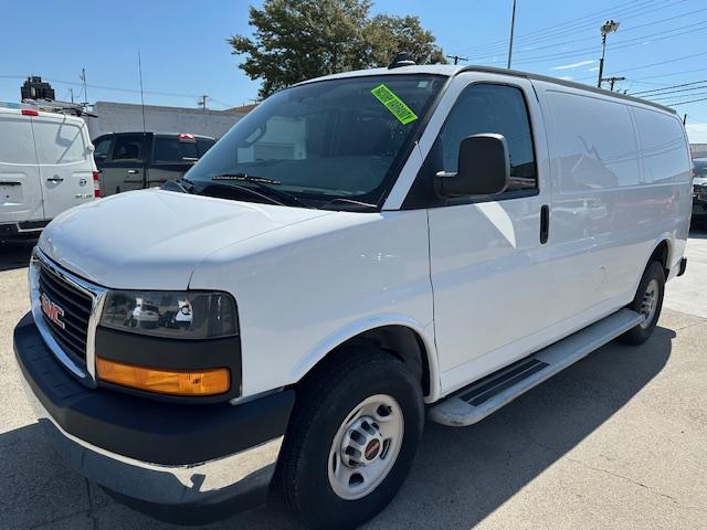 2023 White GMC Savana G2500 Cargo (1GTW7AFP6P1) with an 4.3L V6 engine, 6A transmission, located at 3200 1st Avenue North, Billings, MT, 59101, (406) 245-9055, 45.779270, -108.510742 - Off-Leased 3/4 Ton Cargo Van with Power Windows, Power Door Locks, Running Boards, Tilt Steering Column, Cruise Control, Air Conditioning and Low Mileage! CarFax Dealer. Auto Brokers of Montana/AA&A Auto Rental/Fox Car Rental Billings - Photo#0