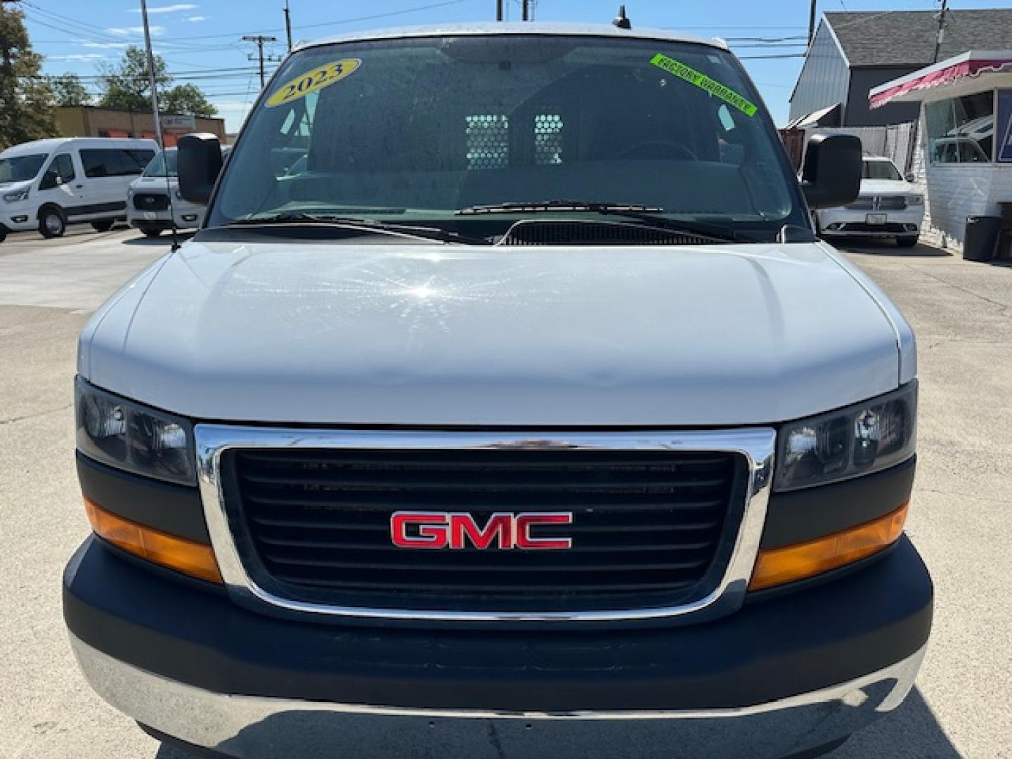 2023 White GMC Savana G2500 Cargo (1GTW7AFP6P1) with an 4.3L V6 engine, 6A transmission, located at 3200 1st Avenue North, Billings, MT, 59101, (406) 245-9055, 45.779270, -108.510742 - Off-Leased 3/4 Ton Cargo Van with Power Windows, Power Door Locks, Running Boards, Tilt Steering Column, Cruise Control, Air Conditioning and Low Mileage! CarFax Dealer. Auto Brokers of Montana/AA&A Auto Rental/Fox Car Rental Billings - Photo#1