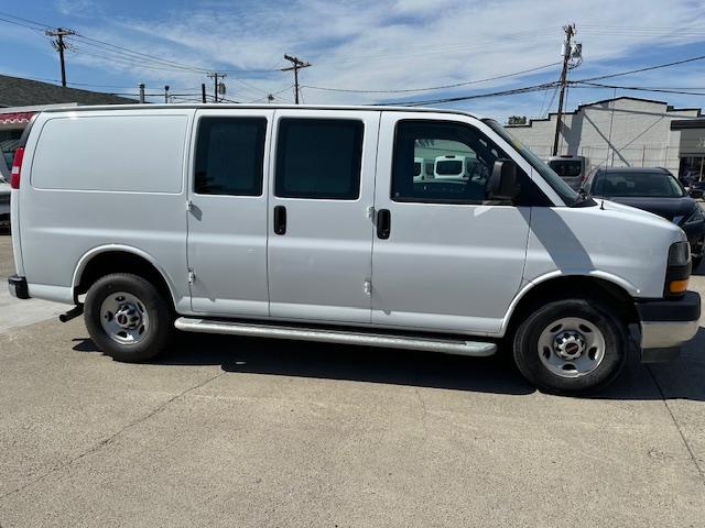 2023 White GMC Savana G2500 Cargo (1GTW7AFP6P1) with an 4.3L V6 engine, 6A transmission, located at 3200 1st Avenue North, Billings, MT, 59101, (406) 245-9055, 45.779270, -108.510742 - Off-Leased 3/4 Ton Cargo Van with Power Windows, Power Door Locks, Running Boards, Tilt Steering Column, Cruise Control, Air Conditioning and Low Mileage! CarFax Dealer. Auto Brokers of Montana/AA&A Auto Rental/Fox Car Rental Billings - Photo#3