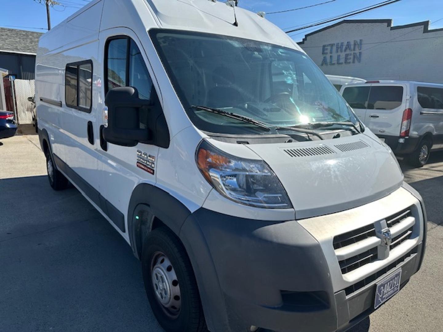 2014 White RAM Promaster 2500 High Roof Tradesman 159-in. WB (3C6TRVDG5EE) with an 3.6L V6 engine, 6-Speed Automatic transmission, located at 3200 1st Avenue North, Billings, MT, 59101, (406) 245-9055, 45.779270, -108.510742 - Local Trade-In 3/4 Ton High Roof Cargo Van with Very Low Mileage. Power Windows, Power Door Locks, Front Wheel Drive, Automatic Transmission, Air Conditioning and Only 44,403 Miles!. CarFax Dealer. Auto Brokers of Montana/AA&A Auto Rental/Fox Car Rental Billings - Photo#2