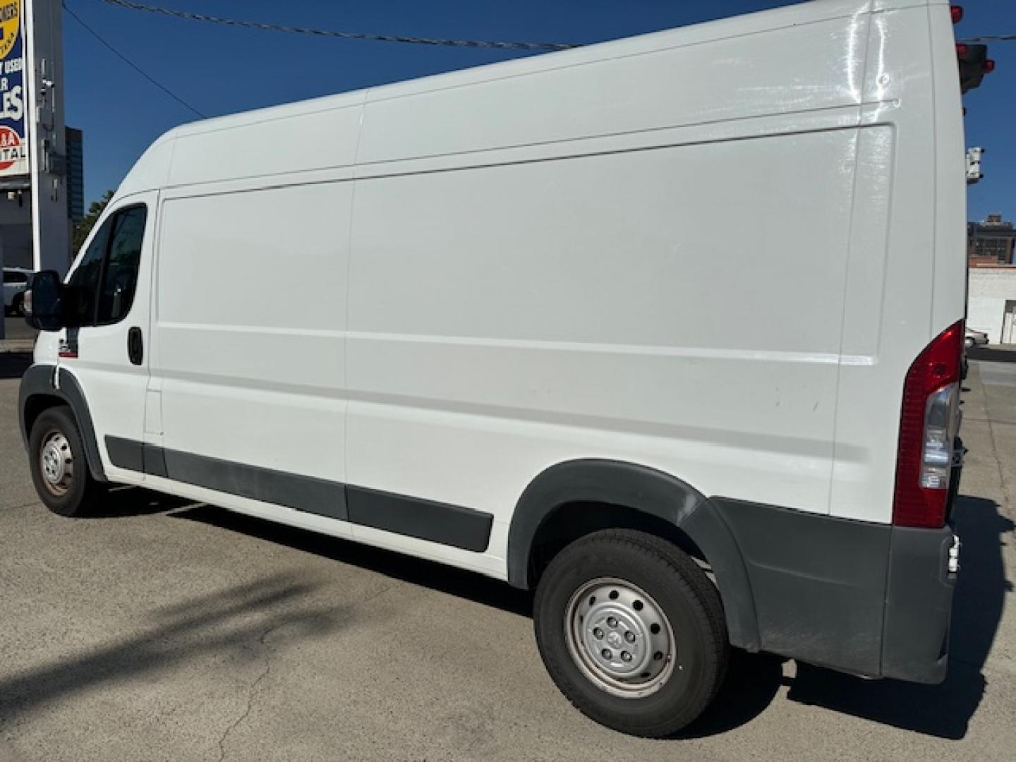 2014 White RAM Promaster 2500 High Roof Tradesman 159-in. WB (3C6TRVDG5EE) with an 3.6L V6 engine, 6-Speed Automatic transmission, located at 3200 1st Avenue North, Billings, MT, 59101, (406) 245-9055, 45.779270, -108.510742 - Local Trade-In 3/4 Ton High Roof Cargo Van with Very Low Mileage. Power Windows, Power Door Locks, Front Wheel Drive, Automatic Transmission, Air Conditioning and Only 44,403 Miles!. CarFax Dealer. Auto Brokers of Montana/AA&A Auto Rental/Fox Car Rental Billings - Photo#8