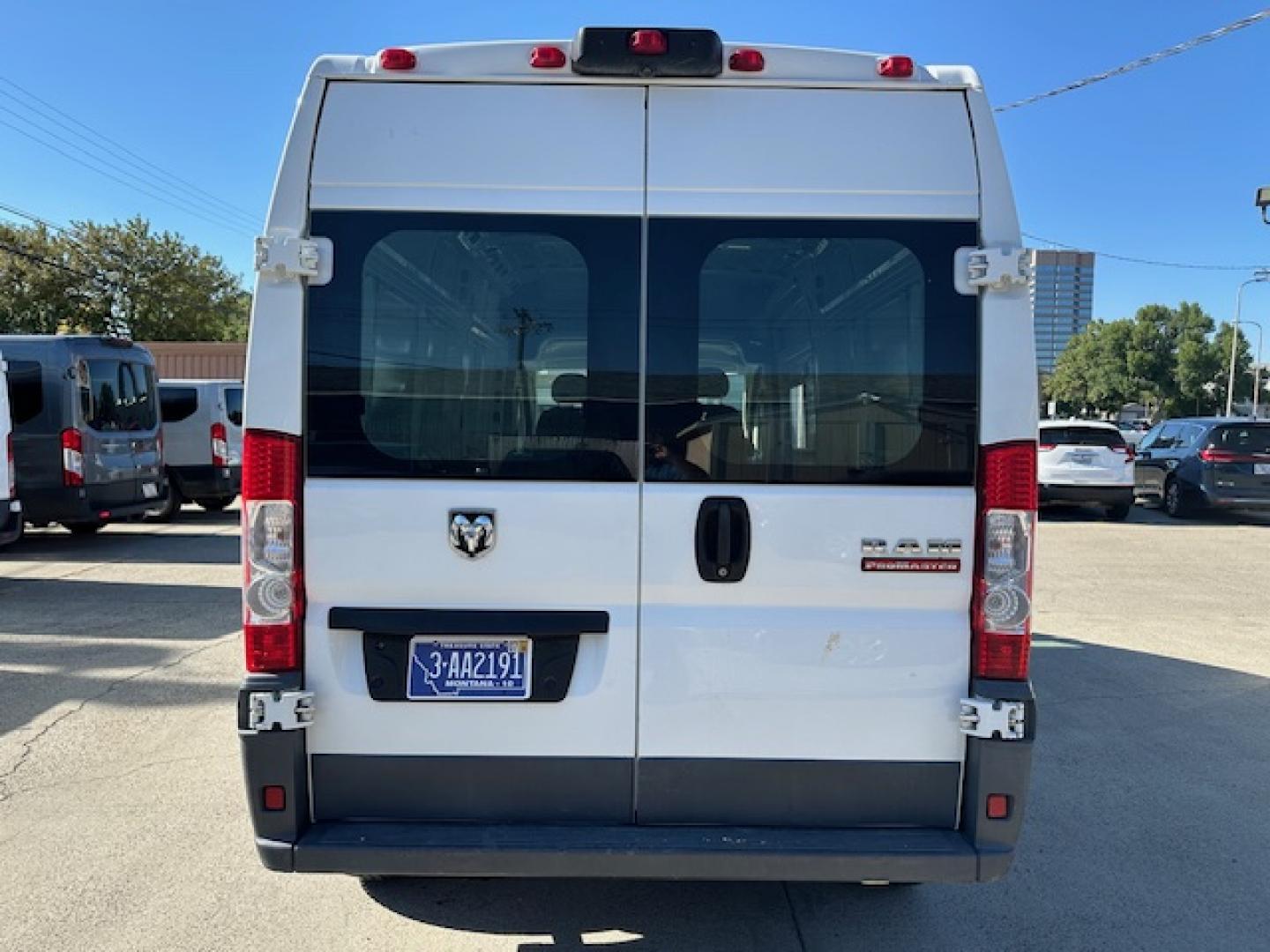 2014 White RAM Promaster 2500 High Roof Tradesman 159-in. WB (3C6TRVDG5EE) with an 3.6L V6 engine, 6-Speed Automatic transmission, located at 3200 1st Avenue North, Billings, MT, 59101, (406) 245-9055, 45.779270, -108.510742 - Local Trade-In 3/4 Ton High Roof Cargo Van with Very Low Mileage. Power Windows, Power Door Locks, Front Wheel Drive, Automatic Transmission, Air Conditioning and Only 44,403 Miles!. CarFax Dealer. Auto Brokers of Montana/AA&A Auto Rental/Fox Car Rental Billings - Photo#6