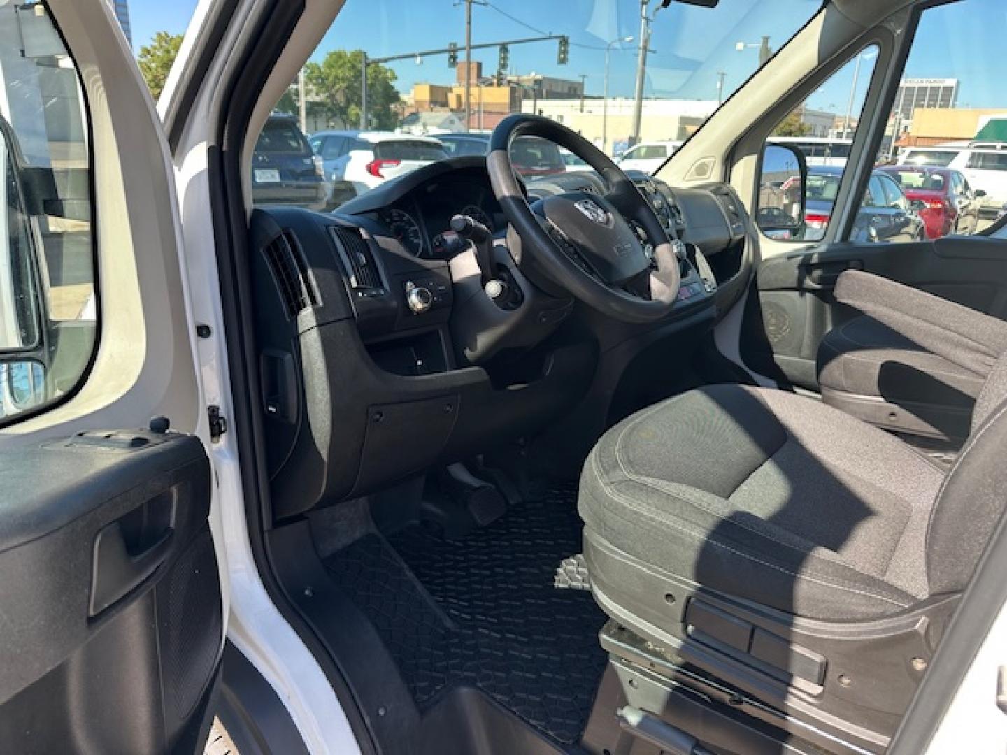 2014 White RAM Promaster 2500 High Roof Tradesman 159-in. WB (3C6TRVDG5EE) with an 3.6L V6 engine, 6-Speed Automatic transmission, located at 3200 1st Avenue North, Billings, MT, 59101, (406) 245-9055, 45.779270, -108.510742 - Local Trade-In 3/4 Ton High Roof Cargo Van with Very Low Mileage. Power Windows, Power Door Locks, Front Wheel Drive, Automatic Transmission, Air Conditioning and Only 44,403 Miles!. CarFax Dealer. Auto Brokers of Montana/AA&A Auto Rental/Fox Car Rental Billings - Photo#11