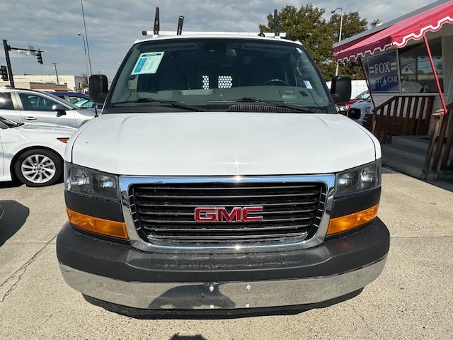 2021 White /Gray GMC Savana G2500 Extended Cargo (1GTW7BF17M1) with an 2.8L L4 TURBO DIESEL engine, 6A transmission, located at 3200 1st Avenue North, Billings, MT, 59101, (406) 245-9055, 45.779270, -108.510742 - Super Sharp and Rare! Duramax Diesel 2500 Extended Cargo Van with New Tires, Bulk Head, Bins, Shelving, Adrian Roof Rack, Power Windows, Power Door Locks, Tilt Steering, Cruise Control, Air Conditioning, Extremely Low Mileage and Much More! CarFax Dealer. Auto Brokers of Montana/AA&A Auto Rental/ - Photo#1