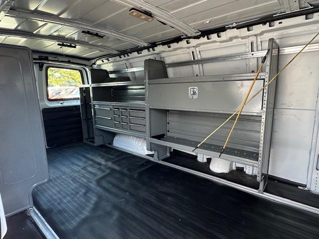 2021 White /Gray GMC Savana G2500 Extended Cargo (1GTW7BF17M1) with an 2.8L L4 TURBO DIESEL engine, 6A transmission, located at 3200 1st Avenue North, Billings, MT, 59101, (406) 245-9055, 45.779270, -108.510742 - Super Sharp and Rare! Duramax Diesel 2500 Extended Cargo Van with New Tires, Bulk Head, Bins, Shelving, Adrian Roof Rack, Power Windows, Power Door Locks, Tilt Steering, Cruise Control, Air Conditioning, Extremely Low Mileage and Much More! CarFax Dealer. Auto Brokers of Montana/AA&A Auto Rental/ - Photo#16