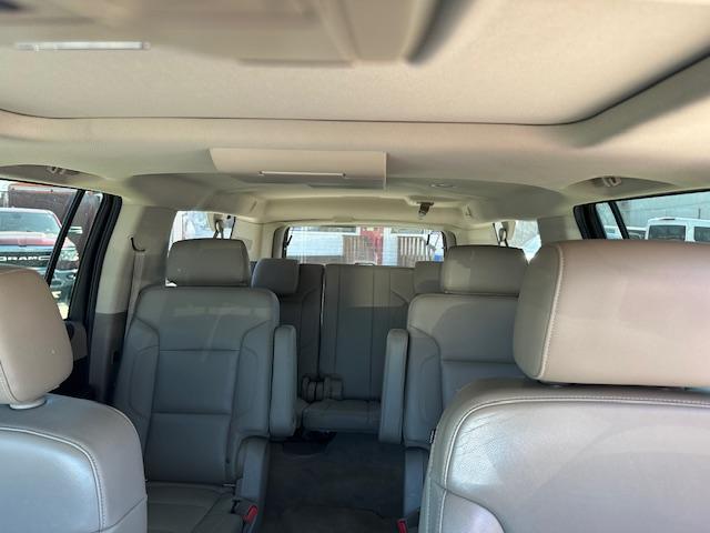 2015 Pearl White /Buckskin Chevrolet Suburban LT 1500 4WD (1GNSKJKC5FR) with an 5.3L V8 OHV 16V engine, 6-Speed Automatic transmission, located at 3200 1st Avenue North, Billings, MT, 59101, (406) 245-9055, 45.779270, -108.510742 - Very Nice Montana Trade-In. LT Package with Dual Power Leather Seats, Quad Seating, Power Moonroof, Power Lift Gate, Remote Start, Running Boards, 4X4, Lot of Miles but Well Taken Care Of and Way Less than Book Value! CarFax Dealer. Auto Brokers of Montana/AA&A Auto Rental/Fox Car Rental Billings - Photo#9