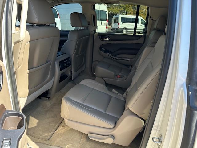 2015 Pearl White /Buckskin Chevrolet Suburban LT 1500 4WD (1GNSKJKC5FR) with an 5.3L V8 OHV 16V engine, 6-Speed Automatic transmission, located at 3200 1st Avenue North, Billings, MT, 59101, (406) 245-9055, 45.779270, -108.510742 - Very Nice Montana Trade-In. LT Package with Dual Power Leather Seats, Quad Seating, Power Moonroof, Power Lift Gate, Remote Start, Running Boards, 4X4, Lot of Miles but Well Taken Care Of and Way Less than Book Value! CarFax Dealer. Auto Brokers of Montana/AA&A Auto Rental/Fox Car Rental Billings - Photo#10