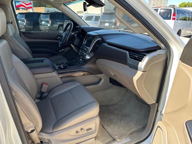 2015 Pearl White /Buckskin Chevrolet Suburban LT 1500 4WD (1GNSKJKC5FR) with an 5.3L V8 OHV 16V engine, 6-Speed Automatic transmission, located at 3200 1st Avenue North, Billings, MT, 59101, (406) 245-9055, 45.779270, -108.510742 - Very Nice Montana Trade-In. LT Package with Dual Power Leather Seats, Quad Seating, Power Moonroof, Power Lift Gate, Remote Start, Running Boards, 4X4, Lot of Miles but Well Taken Care Of and Way Less than Book Value! CarFax Dealer. Auto Brokers of Montana/AA&A Auto Rental/Fox Car Rental Billings - Photo#12