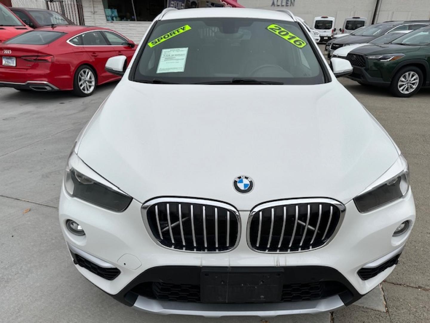 2016 White /Charcoal BMW X1 xDrive28i (WBXHT3C39GP) with an 2.0L L4 DOHC 16V engine, 8A transmission, located at 3200 1st Avenue North, Billings, MT, 59101, (406) 245-9055, 45.779270, -108.510742 - Super Nice Local All Wheel Drive Trade-In! Low Mileage, Power Seats, Leather Interior, Alloy Wheels, Great Tires, Automatic Transmission, Power Windows, Power Door Locks, Luxury and Only 84,000 Miles:) CarFax Dealer. Auto Brokers of Montana/AA&A Auto Rental/Fox Car Rental Billings - Photo#1