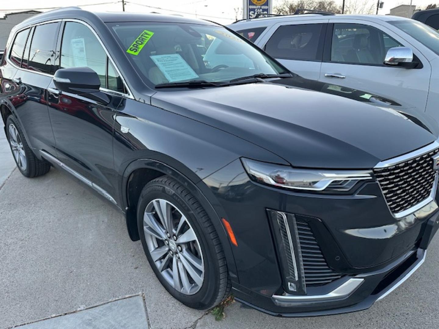 2020 Black /Buckskin Leather Cadillac XT6 Premium Luxury AWD (1GYKPDRS3LZ) with an 3.6L V6 DOHC 24V engine, 9A transmission, located at 3200 1st Avenue North, Billings, MT, 59101, (406) 245-9055, 45.779270, -108.510742 - Super Nice and Low Mileage Premium SUV! Leather Interior, Power Stow 3rd Row Seating, Power Seats, Alloy Wheels, Power Moonroof, Dual Climate Controls and All the Cadillac Options. CarFax Dealer. Auto Brokers of Montana/AA&A Auto Rental/Fox Car Rental Billings - Photo#2