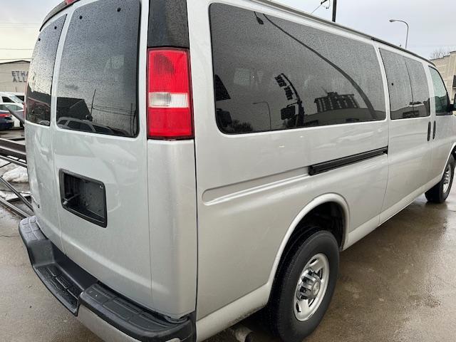2019 SILVER /Beige Chevrolet Express LT 3500 Extended (1GAZGPFP4K1) with an 4.3L V6 engine, 6A transmission, located at 3200 1st Ave North, Billings, MT, 59101, (406) 245-9759, 45.779270, -108.510742 - Super Low Mileage Extended 12 Passenger Van. Power Windows, Power Door Locks, Tilt Steering Column, Cruise Control, LT Package, Front & Rear Heat/Air Conditioning and Much More! CarFax Dealer. Auto Brokers of Montana/AA&A Auto Rental/Fox Car Rental Billings - Photo#4
