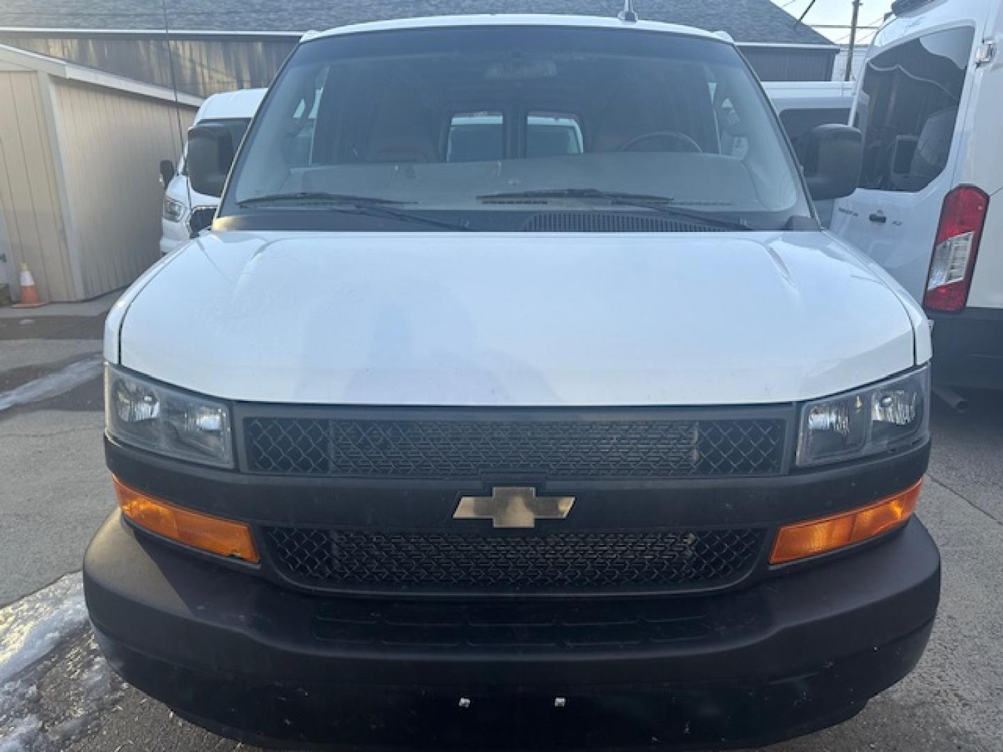 2019 White /Gray Chevrolet Express 2500 Cargo Extended (1GCWGBFP6K1) with an 4.3L V6 engine, 6A transmission, located at 3200 1st Avenue North, Billings, MT, 59101, (406) 245-9055, 45.779270, -108.510742 - Extended Length Chevrolet 2500 Cargo Van. Power Windows, Power Door Locks, Tilt Steering Column, Cruise Control, Air Conditioning and More! CarFax Dealer. Auto Brokers of Montana/AA&A Auto Rental/Fox Car Rental in Billings- Photo#1