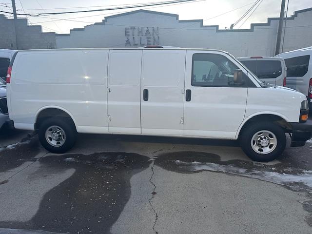 2019 White /Gray Chevrolet Express 2500 Cargo Extended (1GCWGBFP6K1) with an 4.3L V6 engine, 6A transmission, located at 3200 1st Avenue North, Billings, MT, 59101, (406) 245-9055, 45.779270, -108.510742 - Extended Length Chevrolet 2500 Cargo Van. Power Windows, Power Door Locks, Tilt Steering Column, Cruise Control, Air Conditioning and More! CarFax Dealer. Auto Brokers of Montana/AA&A Auto Rental/Fox Car Rental in Billings - Photo#3