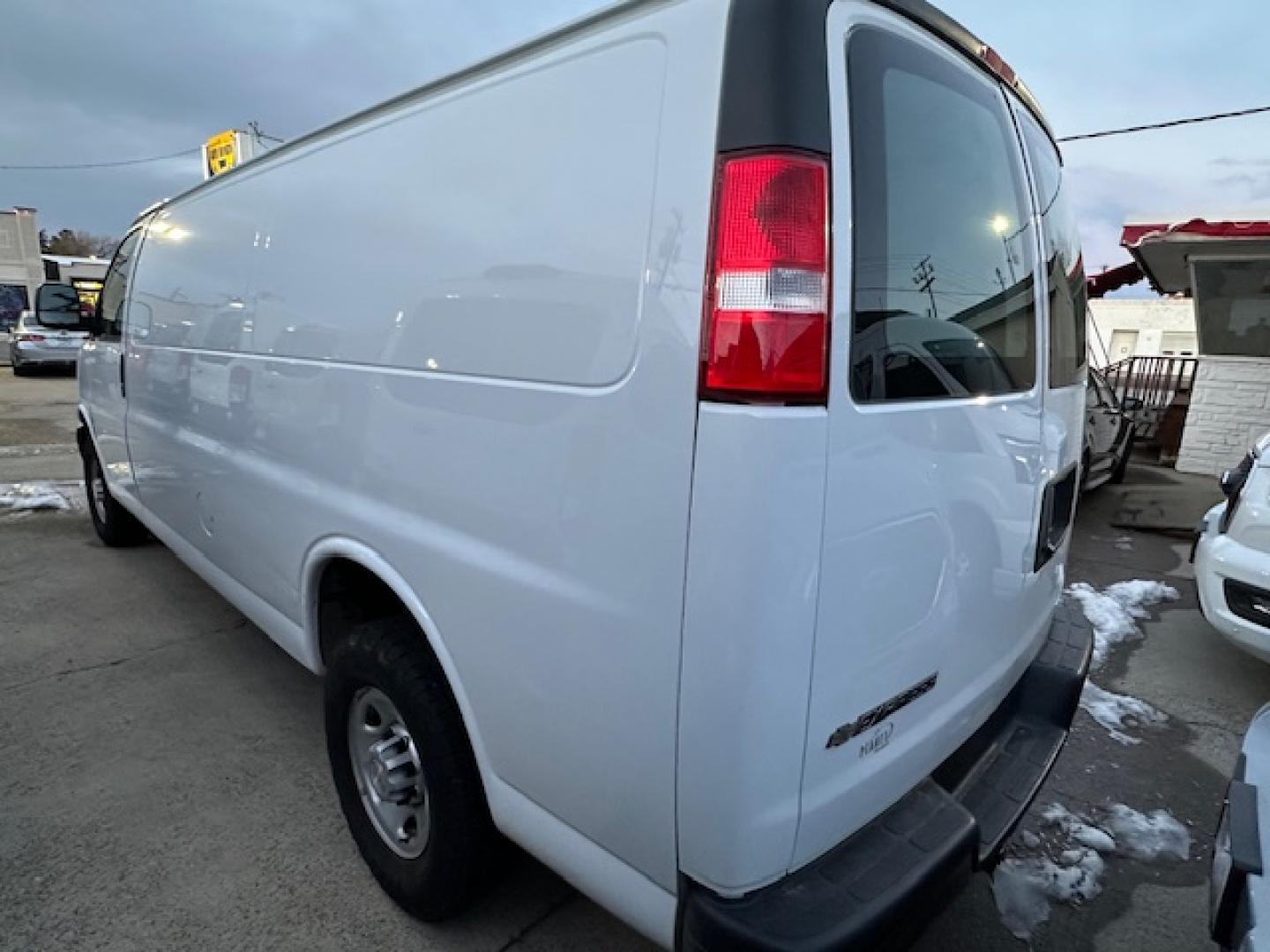 2019 White /Gray Chevrolet Express 2500 Cargo Extended (1GCWGBFP6K1) with an 4.3L V6 engine, 6A transmission, located at 3200 1st Avenue North, Billings, MT, 59101, (406) 245-9055, 45.779270, -108.510742 - Extended Length Chevrolet 2500 Cargo Van. Power Windows, Power Door Locks, Tilt Steering Column, Cruise Control, Air Conditioning and More! CarFax Dealer. Auto Brokers of Montana/AA&A Auto Rental/Fox Car Rental in Billings- Photo#5