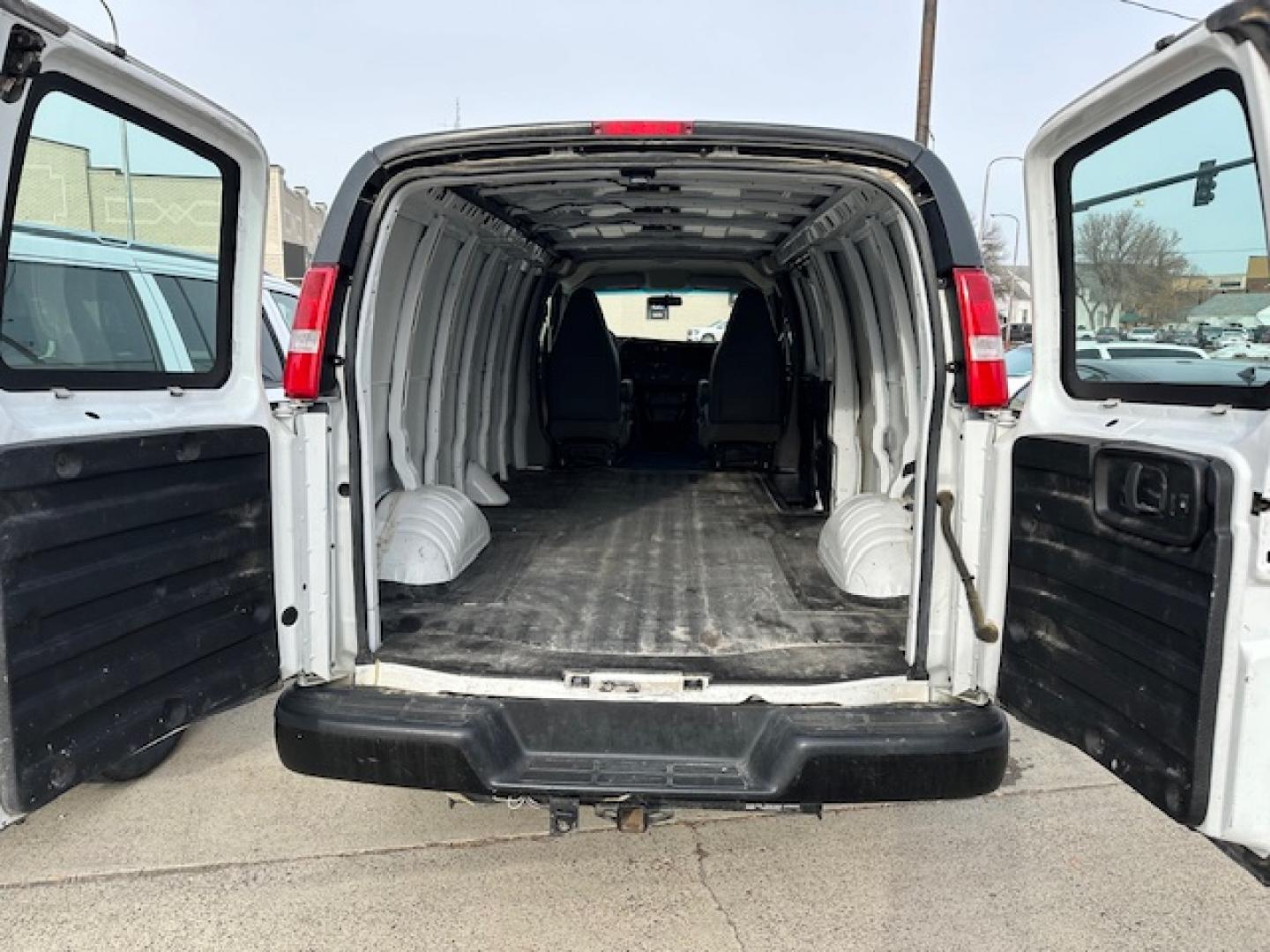 2019 White /Gray Chevrolet Express 2500 Cargo Extended (1GCWGBFP6K1) with an 4.3L V6 engine, 6A transmission, located at 3200 1st Avenue North, Billings, MT, 59101, (406) 245-9055, 45.779270, -108.510742 - Extended Length Chevrolet 2500 Cargo Van. Power Windows, Power Door Locks, Tilt Steering Column, Cruise Control, Air Conditioning and More! CarFax Dealer. Auto Brokers of Montana/AA&A Auto Rental/Fox Car Rental in Billings- Photo#11
