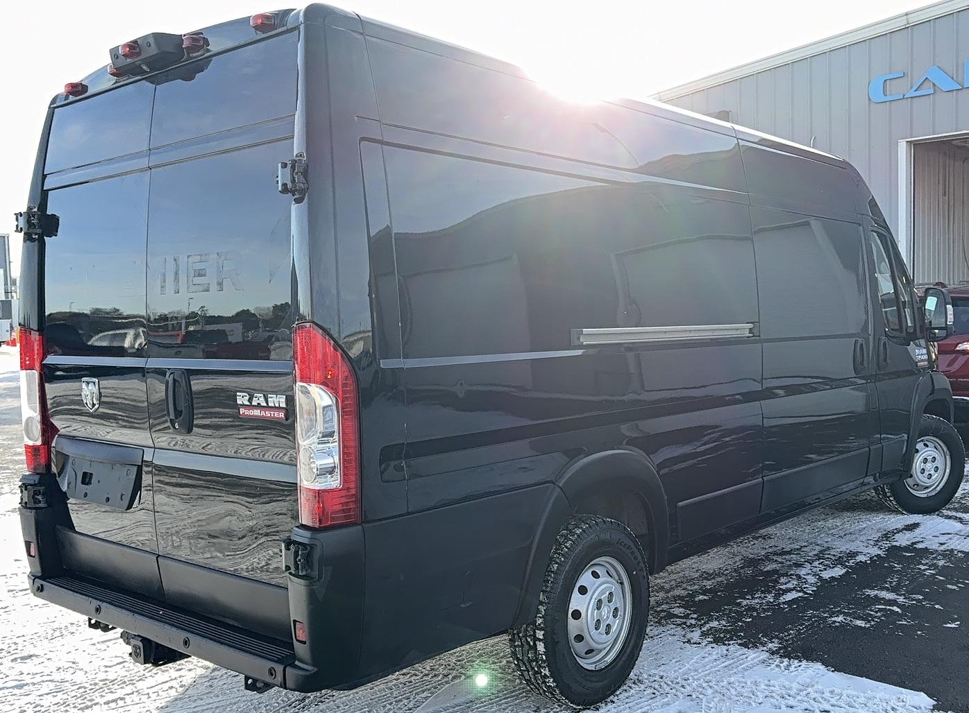 2019 Black /Gray RAM Promaster 3500 High Roof Tradesman 159-in. WB Ext (3C6URVJG9KE) with an 3.6L V6 engine, 6A transmission, located at 3200 1st Avenue North, Billings, MT, 59101, (406) 245-9055, 45.779270, -108.510742 - Very Hard to Find! 1 Ton, Hi-Roof, Extended Wheel Base Cargo Van with Bulk Head, Power Windows, Power Door Locks, Air Conditioning and Much More! Only 59,300 Miles. CarFax Dealer Auto Brokers of Montana/AA&A Auto Rental/Fox Car Rental Billings - Photo#5