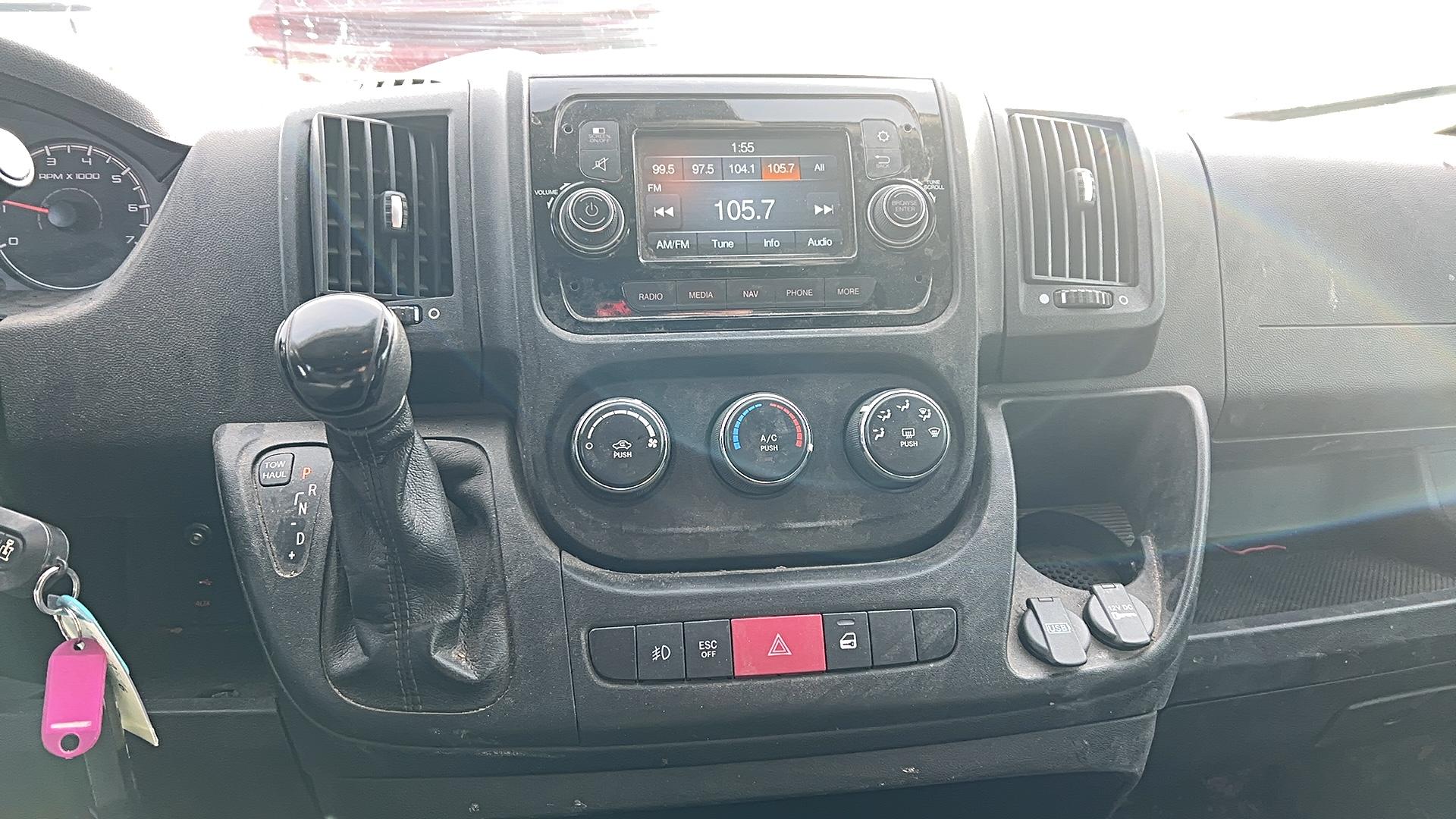 2019 Black /Gray RAM Promaster 3500 High Roof Tradesman 159-in. WB Ext (3C6URVJG9KE) with an 3.6L V6 engine, 6A transmission, located at 3200 1st Avenue North, Billings, MT, 59101, (406) 245-9055, 45.779270, -108.510742 - Very Hard to Find! 1 Ton, Hi-Roof, Extended Wheel Base Cargo Van with Bulk Head, Power Windows, Power Door Locks, Air Conditioning and Much More! Only 59,300 Miles. CarFax Dealer Auto Brokers of Montana/AA&A Auto Rental/Fox Car Rental Billings - Photo#8