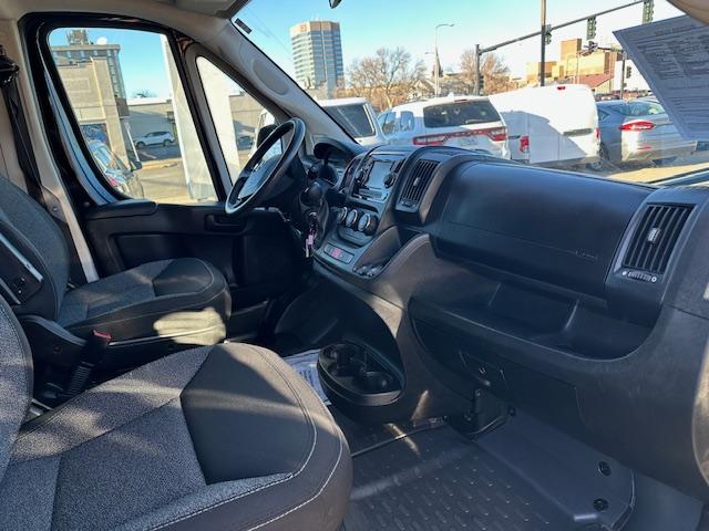 2019 Black /Gray RAM Promaster 3500 High Roof Tradesman 159-in. WB Ext (3C6URVJG9KE) with an 3.6L V6 engine, 6A transmission, located at 3200 1st Avenue North, Billings, MT, 59101, (406) 245-9055, 45.779270, -108.510742 - Very Hard to Find! 1 Ton, Hi-Roof, Front Wheel Drive, Extended Wheel Base Cargo Van with Bulk Head, Power Windows, Power Door Locks, Air Conditioning, Tow Package, Bins and Shelving and Much More! Only 59,300 Miles. CarFax Dealer Auto Brokers of Montana/AA&A Auto Rental/Fox Car Rental Billings - Photo#12