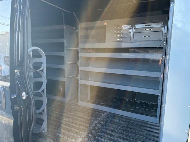 2019 Black /Gray RAM Promaster 3500 High Roof Tradesman 159-in. WB Ext (3C6URVJG9KE) with an 3.6L V6 engine, 6A transmission, located at 3200 1st Avenue North, Billings, MT, 59101, (406) 245-9055, 45.779270, -108.510742 - Very Hard to Find! 1 Ton, Hi-Roof, Front Wheel Drive, Extended Wheel Base Cargo Van with Bulk Head, Power Windows, Power Door Locks, Air Conditioning, Tow Package, Bins and Shelving and Much More! Only 59,300 Miles. CarFax Dealer Auto Brokers of Montana/AA&A Auto Rental/Fox Car Rental Billings - Photo#14